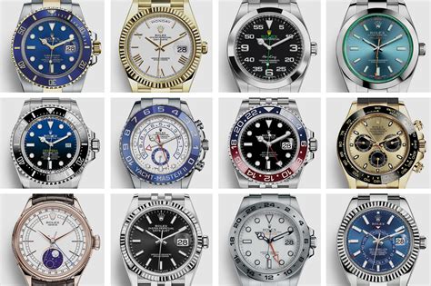 ' types of rolex watches|different rolex models for beginners.